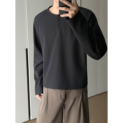 SDR刘宇同款华夫格长袖