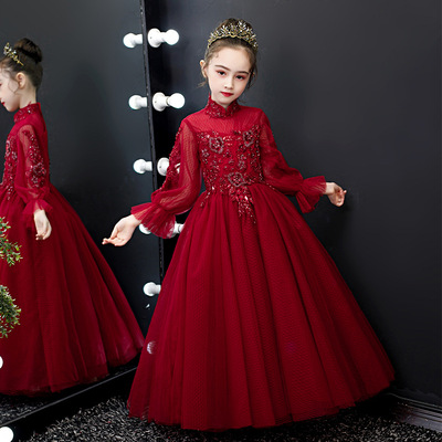 中大童胖妹妹MM网纱洋气甜美女童