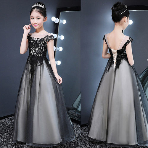 中大童胖妹妹MM礼服女童连衣裙