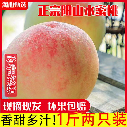 阳山水蜜桃无锡水果阳山水蜜桃