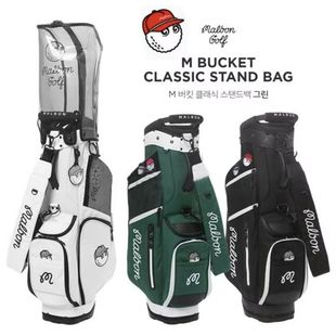 韩国新款 malbon高尔夫球包单肩男女通用便携防水多功能GOLF支架包