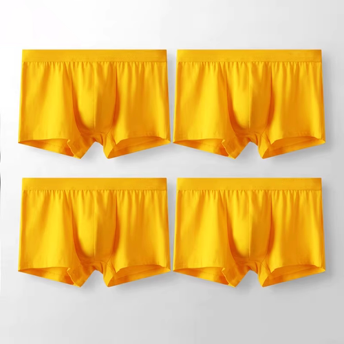 男士内裤纯棉舒适大码中腰平角裤