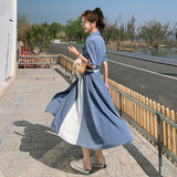 大货已出主推款长款法式连衣裙087-Q105-P115-K168，女装连衣裙，柒柒家