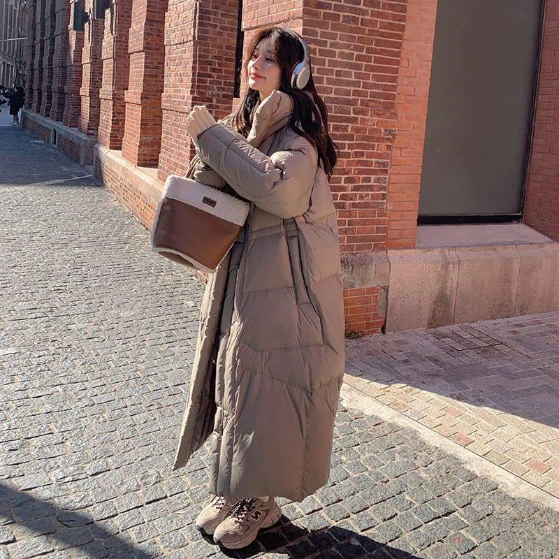 不断货长款羽绒服新标90白鸭绒275-m207-P365-K528,女装羽绒服,柒柒家