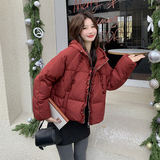 新款图大货已出90白鸭绒带溯源码羽绒服275-M783-P355-K498，女装羽绒服，柒柒家