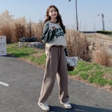 图大货已出主推款宽松卫裤休闲裤长裤087-K32-P115-K168，女装连体裤，柒柒家