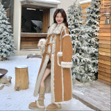 新款图 大货已出长款皮毛一体275-W773-P245-K358,女装皮草,柒柒家, 新款图 大货已出长款皮毛一体275-W773-P245-K358,女装皮草,柒柒家,