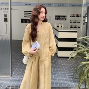 新款大货已出新中式套装两件套275-T663-P175-K248图片
