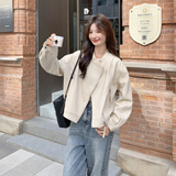 新款图大货已出皮衣外套275-W669-P165-K238，女装皮衣，柒柒家