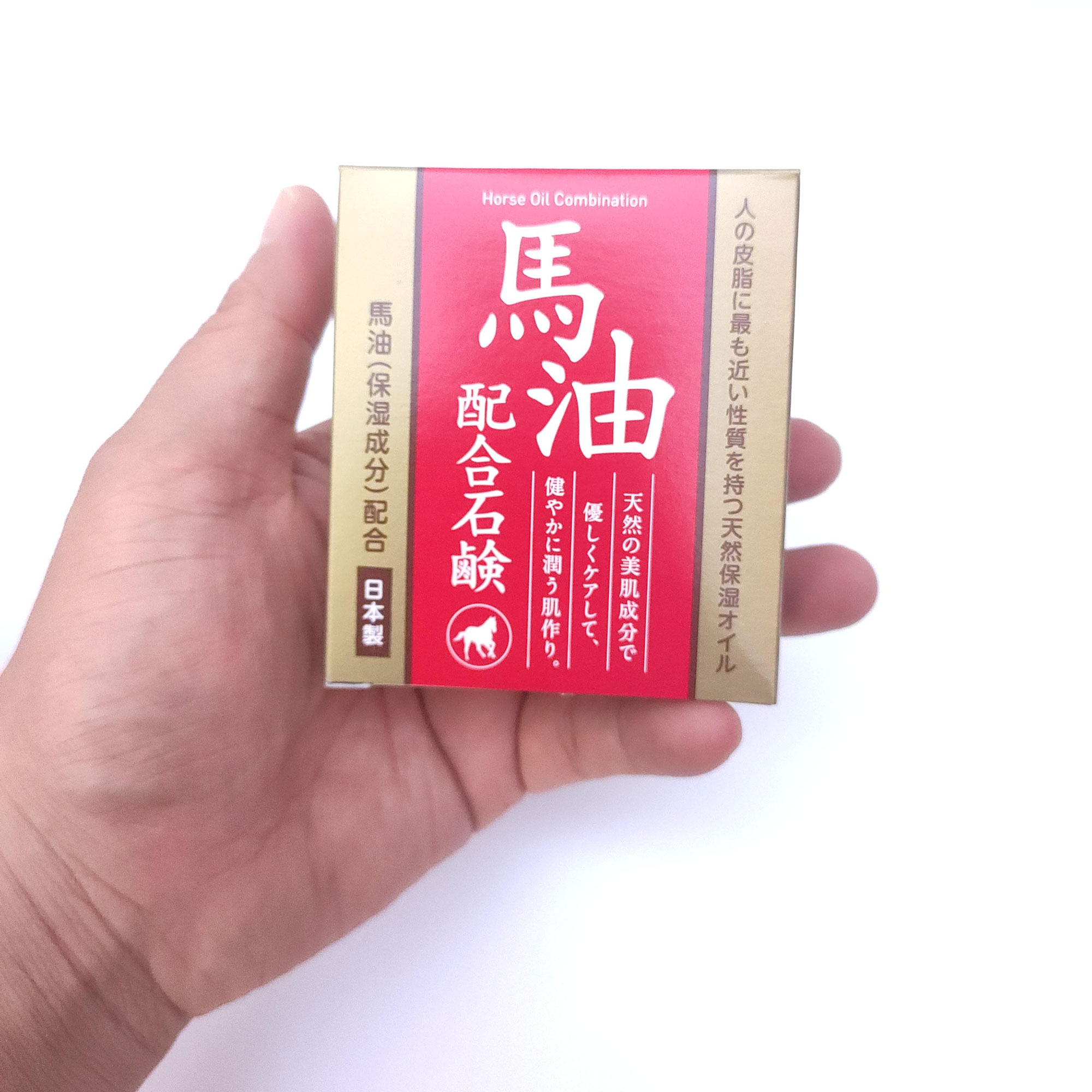 日本制造马油香皂女士胰子100g