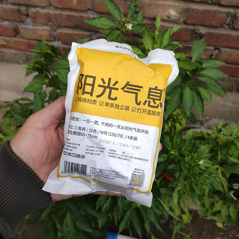 临期亏本清仓 日抛旅游军训成人一次性纯棉无菌内裤   只有M码
