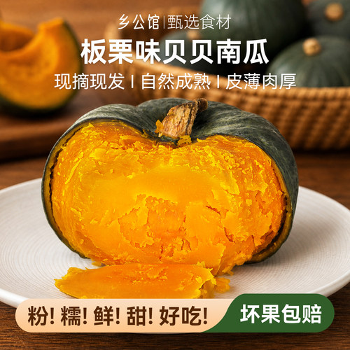 正宗贝贝南瓜板栗味粉糯香甜