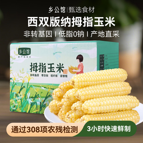 乡公馆西双版纳拇指玉米非转基因