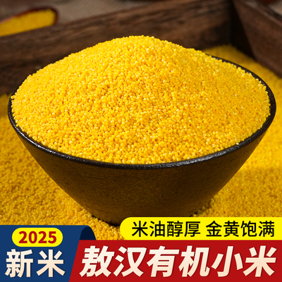 内蒙古敖汉有机小米新米黄小米