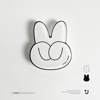 TUTUCASE丨TU YEAH 兔耶 创意趣味 ins风 原创手机滴胶气囊支架