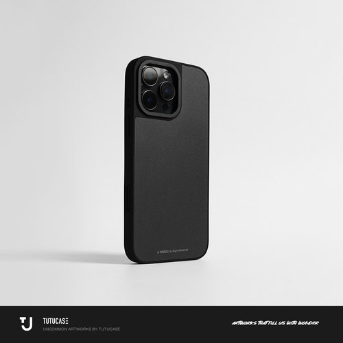 TUTUCASE｜原创设计 软边黑框 磨砂全包 防滑 手机壳 极夜 M009