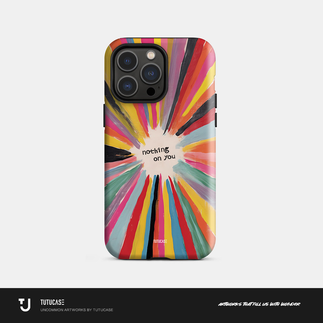 TUTUCASE｜原创韩国进口菲林磨砂二合一手机壳 大放异彩 C011