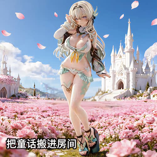 崩坏星穹铁道流萤cos泳衣手办