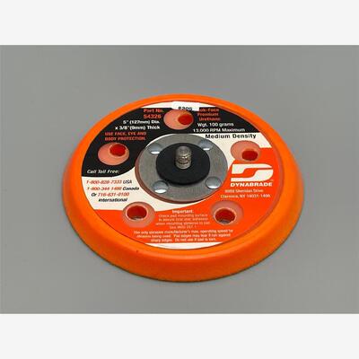 美国丹纳布雷DYNABRADE工业级气动打磨机5寸5孔绒扣托盘底盘54326