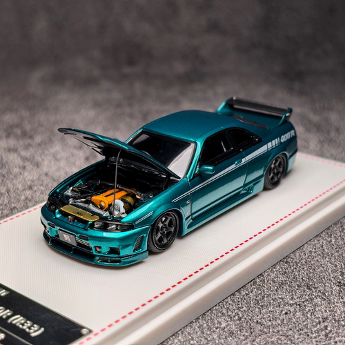 FH 1:64 日产 Skyline GT-R (4代) R33 Nismo 400R 合金汽车模型