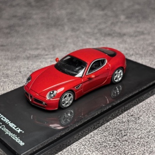 MH 1:64 Alfa Romeo阿尔法罗密欧 8C Competizione  合金汽车模型