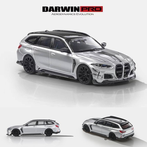 AM 1:64 BMW宝马(G81) M3旅行瓦罐 达尔文套件版本 合金汽车模型
