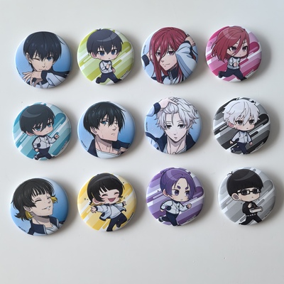 蓝色监狱蓝锁训练服吧唧徽章