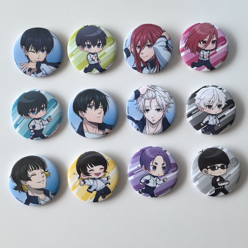 蓝色监狱蓝锁训练服吧唧徽章