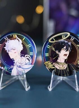 BEMOE 正版时光代理人诞生花异色轮舞重逢Reunit系列马口铁徽章