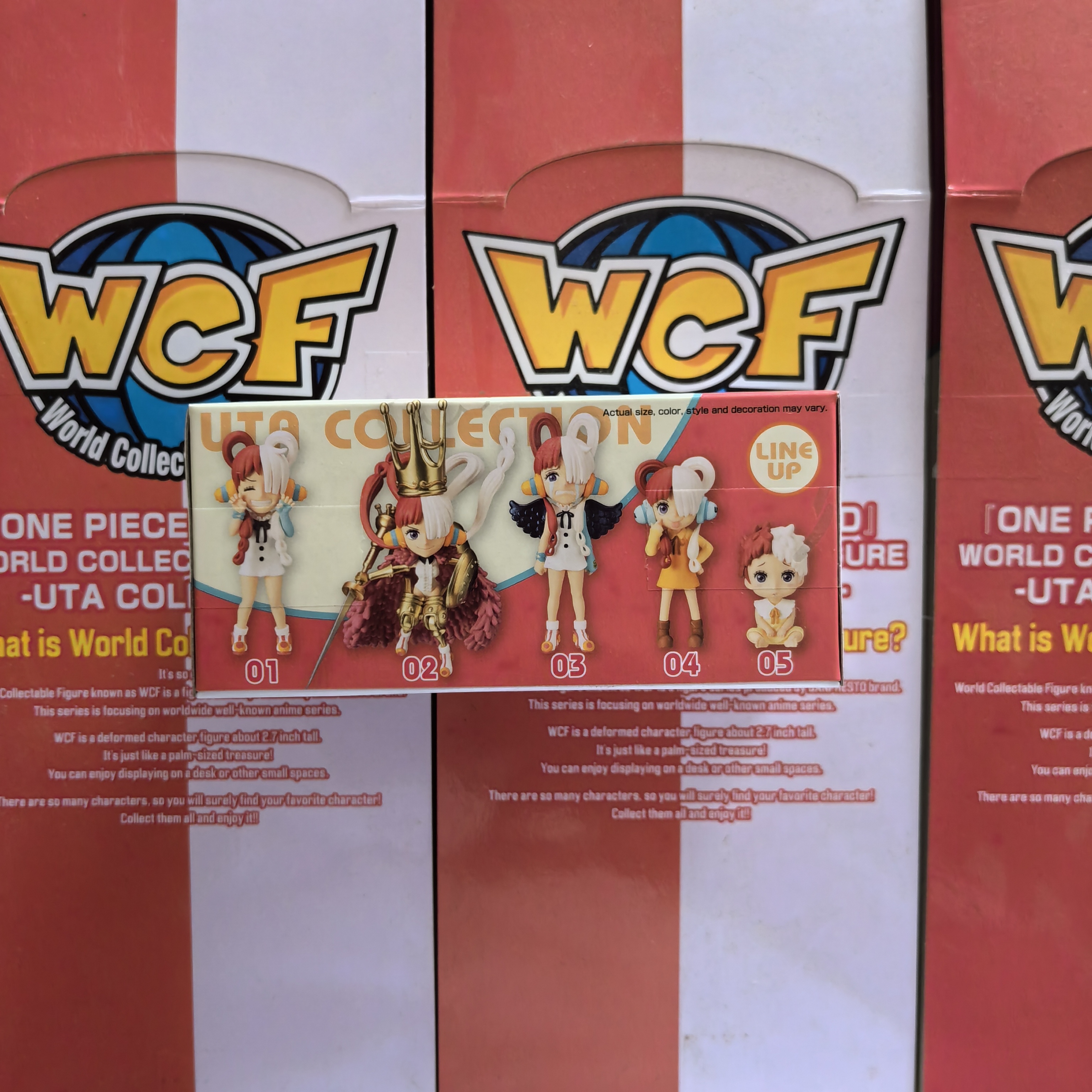 正版WCF海贼王限定乌塔景品手办