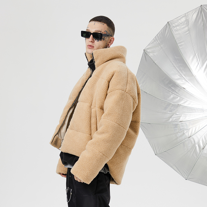 PMW加厚冬季蓬松夹克外套