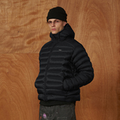 PMW 鹅绒排骨羽绒服连帽防跑绒设计质感简约经典 保暖防风秋冬外套