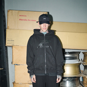 美式 街头休闲水洗做旧版 型开衫 PMW 连帽卫衣简约百搭情侣同款