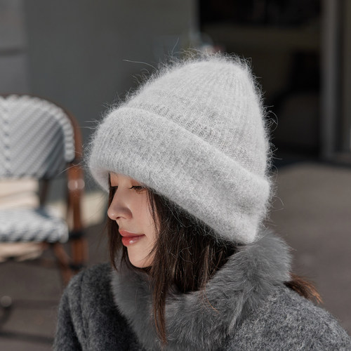 谷兜空间毛线帽出游甜美女冬