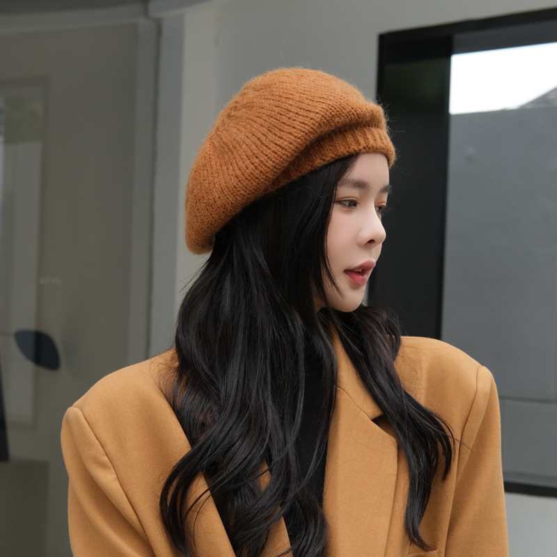 帽子女贝雷帽日常春秋冬