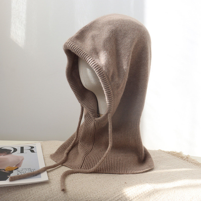新款韩版冬季巴拉克拉法帽保暖护耳显脸小帽子围脖一体