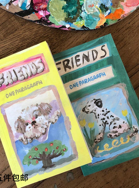 duye度也 韩国1Paragraph一日一段便携笔记本 摘抄拼贴手帐本可爱