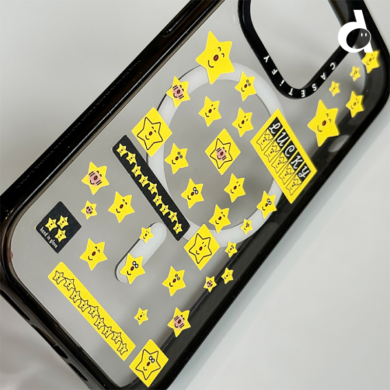 ins风贴纸handinglove笑脸