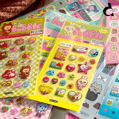 韩国进口原创滴胶贴纸