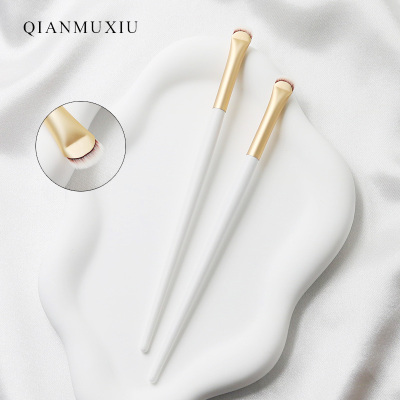 桦木化妆刷超薄扇形眼线刷