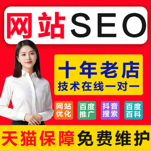 百度谷歌抖音搜索网站关键词排名seo优化推广AI首页外链收录百科