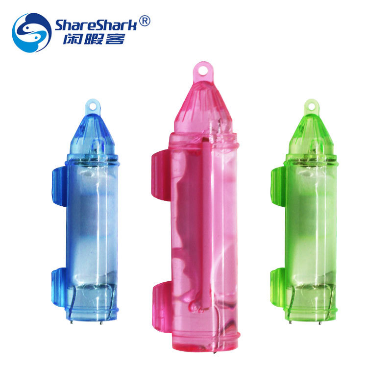 5.5CM迷你诱鱼灯 led集鱼灯海钓夜钓捕鱼灯 七彩深海水底诱鱼灯