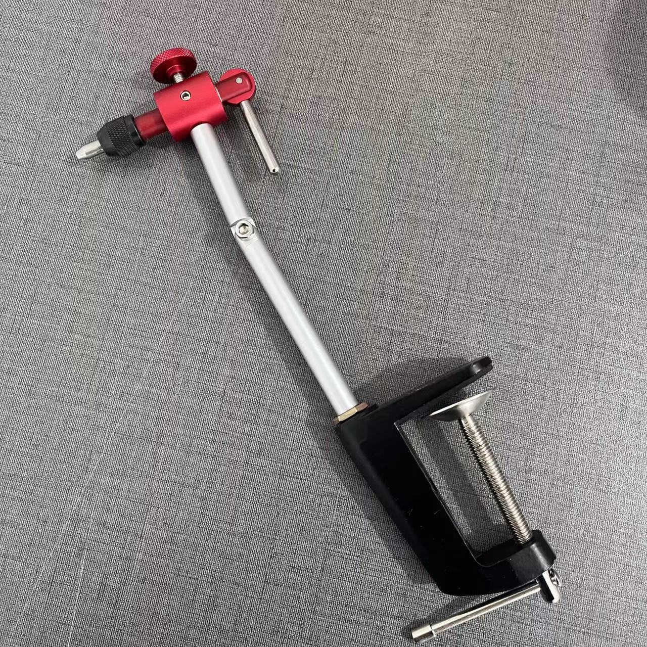 可旋转飞蝇钩绑钩台 毛钩绑钩钳 绑钩台 夹桌式合金款绑钩工具