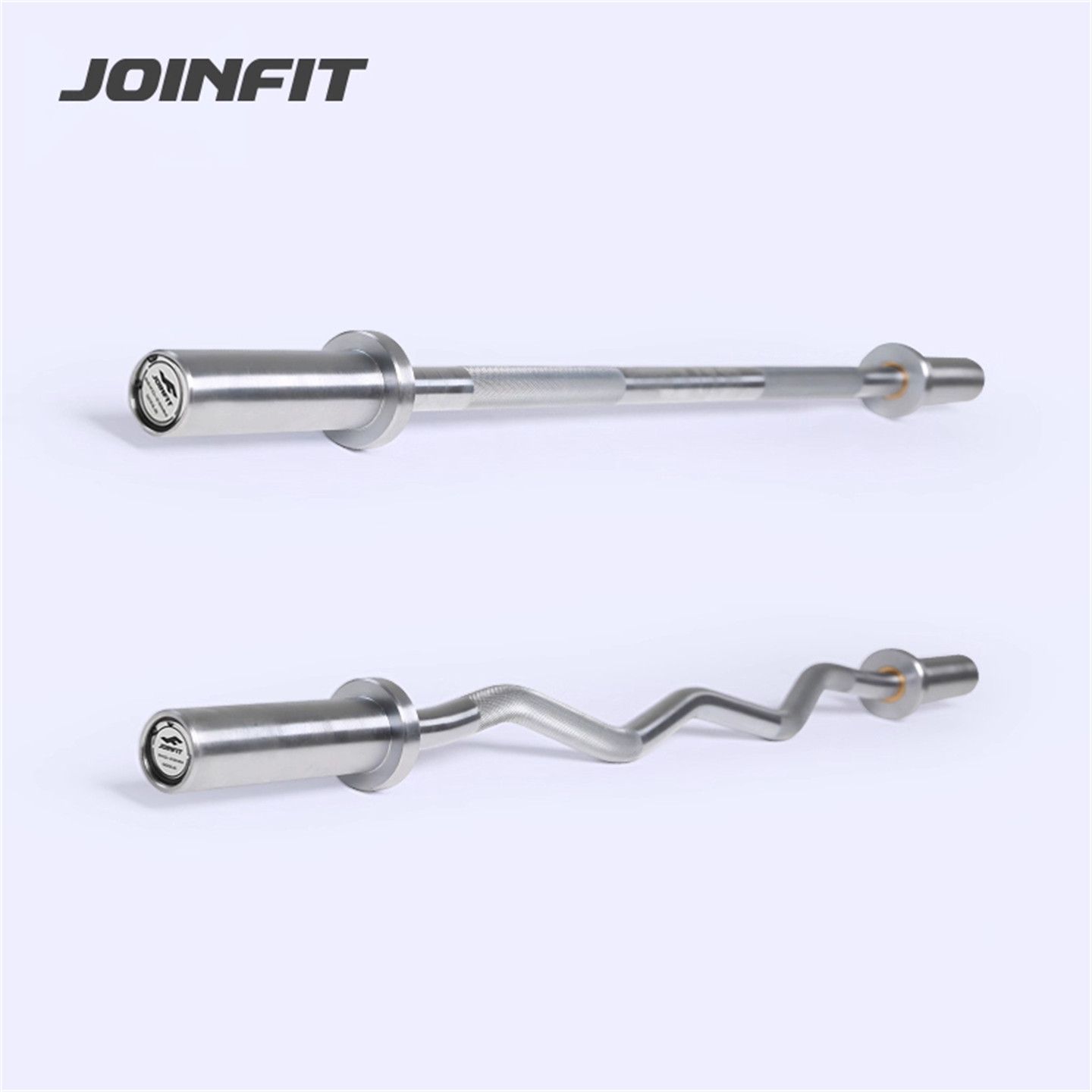 joinfit奥杆 捷英飞举重杠铃杆大孔弯直曲直杆深蹲举重卧推 JS143