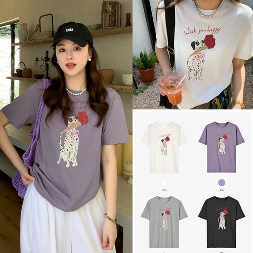 2025夏季薄新款女士休闲短袖T恤