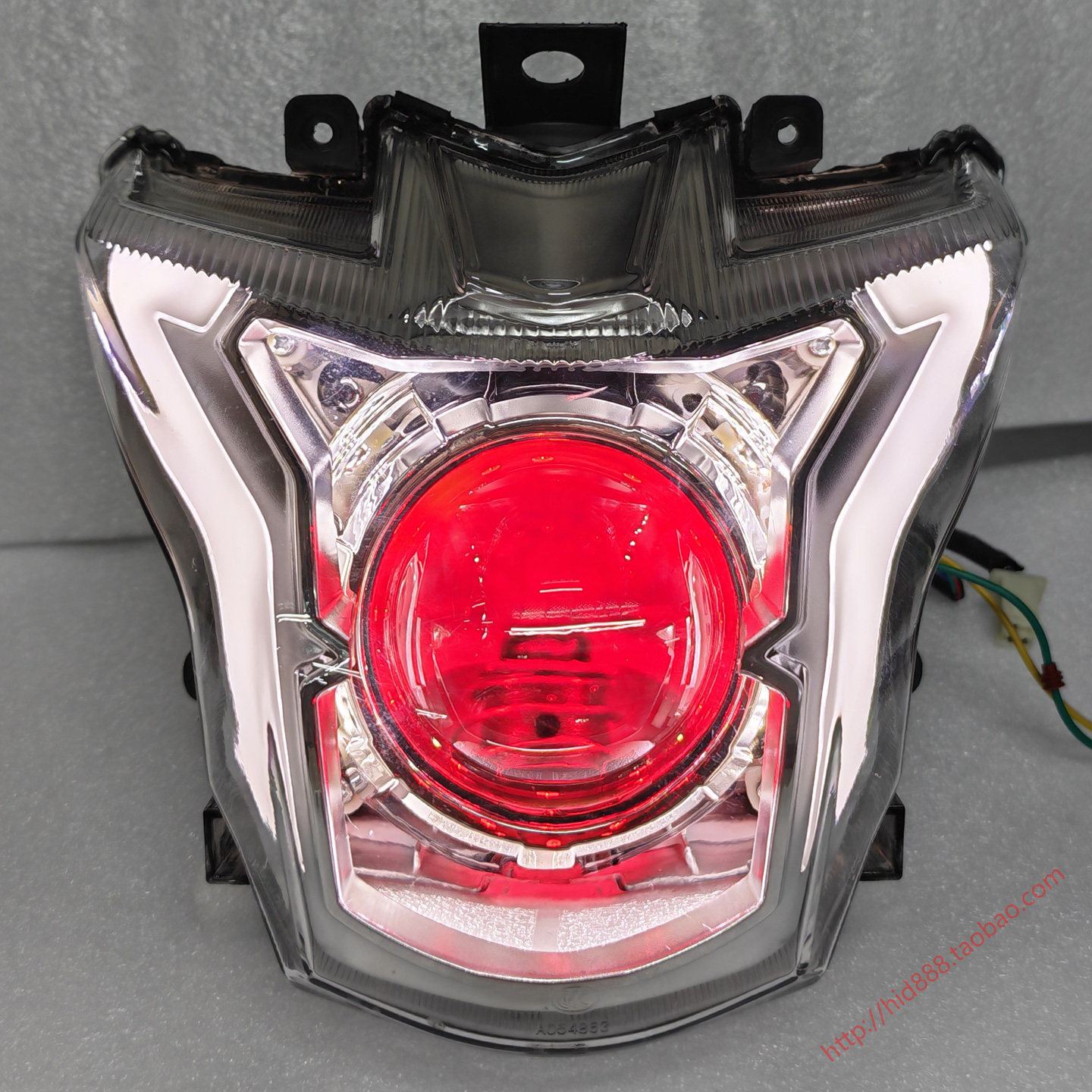 适用本田CB400X CB400F前大灯总成改装LED双光透镜 天使眼 前照灯