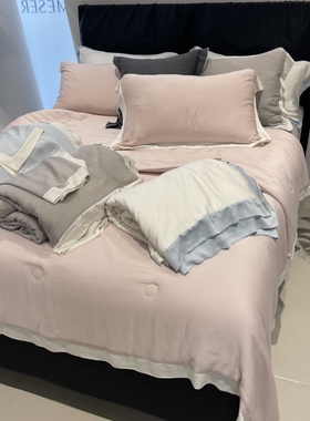 正品MESER觅森80支水洗天丝夏凉被空调被夏被四件套春秋被懒人被