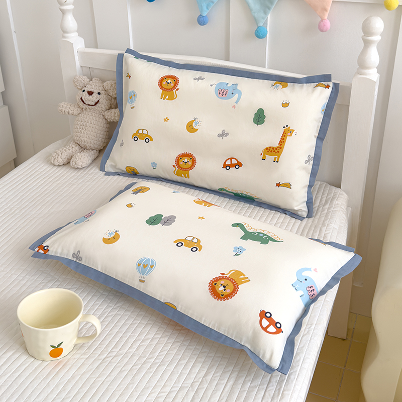全棉儿童枕套幼儿园30x50乳胶枕头套35x55cm40x60学生枕可爱卡通