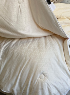 正品觅森MESER51%大豆纤维子母被拉链二合一双胎被全棉被芯冬被