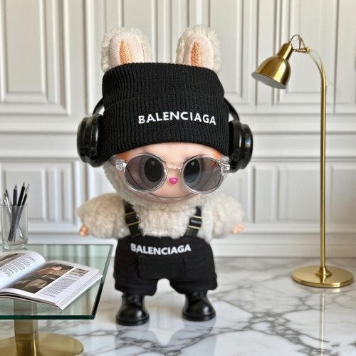 labubu大牌娃衣17cm拉布布新款